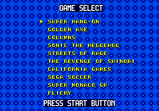 Mega Games 10 screenshot 5 for Sega Mega Drive